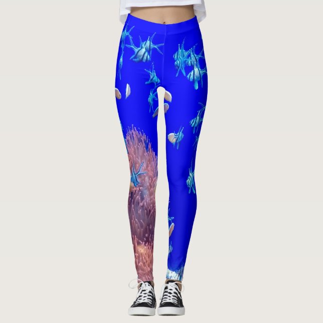 Fishy leggings for women (Front)
