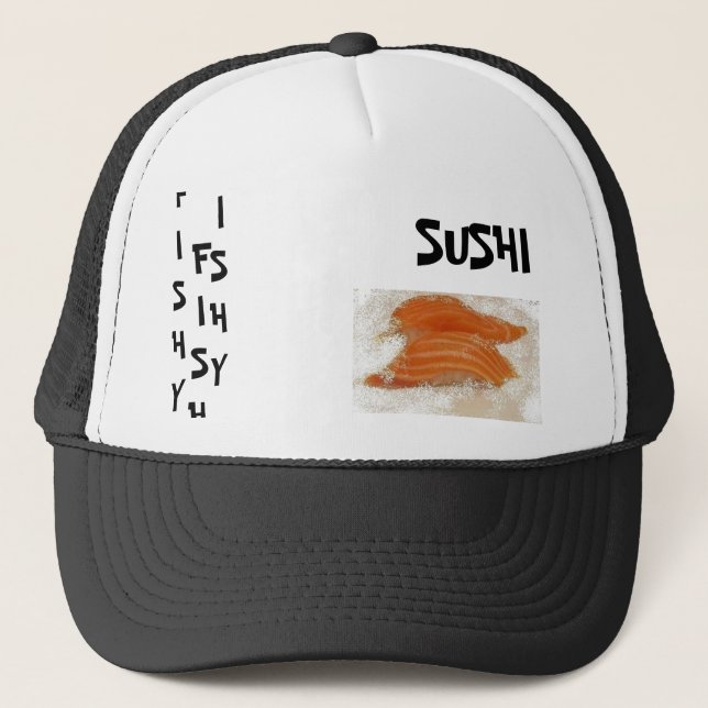 FISHY SUSHI TRUCKER HAT (Front)