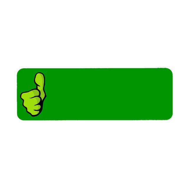 fist-160957 fist thumb finger top great green posi (Front)