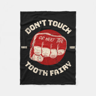 Fist Boxing Kickboxing Free Fighting Mma Martial A Fleece Blanket