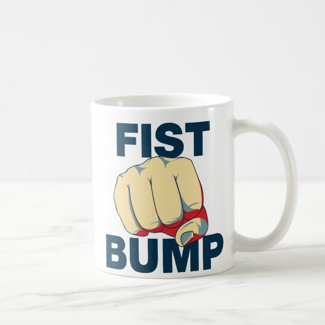 Fist Bump Coffee Mug (Right)