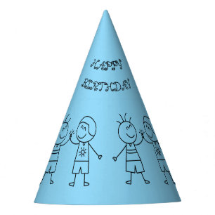 FIST BUMP happy birthday Party Hat