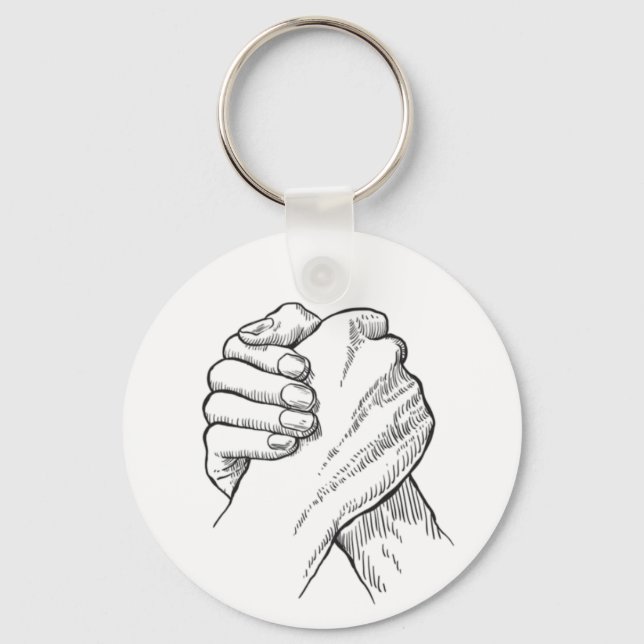 Fist Bump Key Chain (Front)