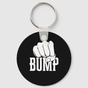 Fist Bump Sticker Key Ring