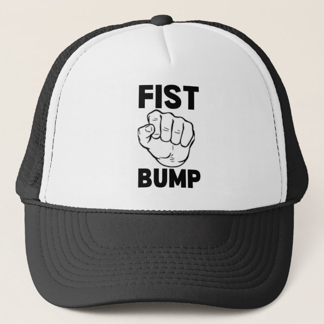 Fist Bump Trucker Hat (Front)