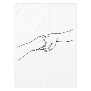 Fist Bumps, High-Fives & Jazz Hands Tablecloth