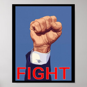 Fist. Fight Fight Fight  Poster