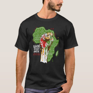 Fist Hand Black History Honouring The Past African T-Shirt