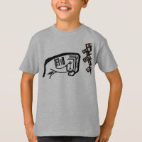 Fist of Faith Bold Black and White Drawing