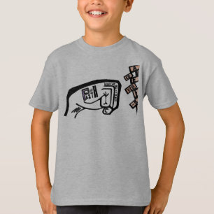 Fist of Faith Bold Black and White Drawing T-Shirt