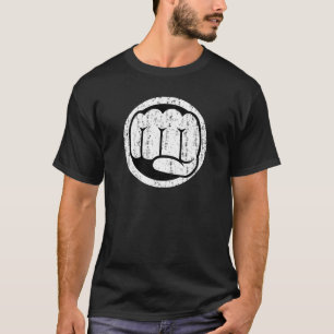 Fist of Goodness - Distressed T-Shirt