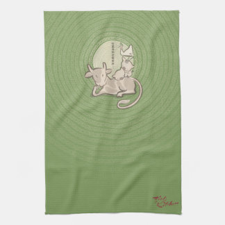 Fist of Kitchen Official Tea Towl Tea Towel