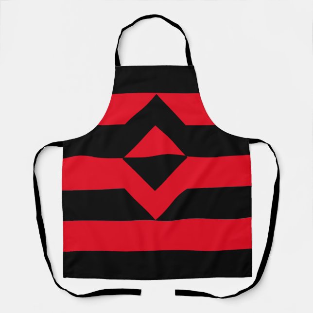 Fist Pride Flag Apron (Front)