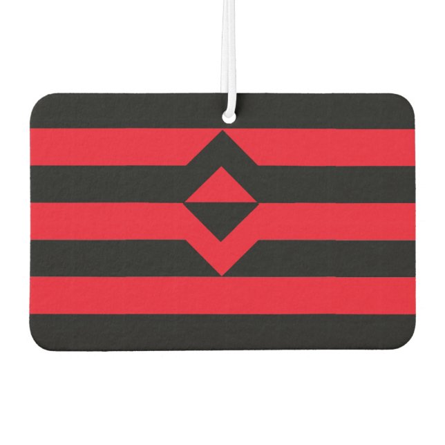 Fist Pride Flag Car Air Freshener (Front)