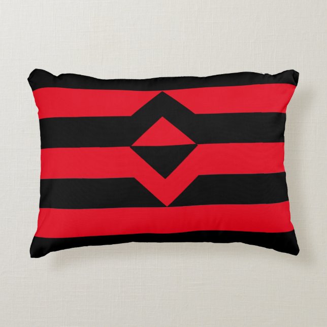 Fist Pride Flag Decorative Cushion (Front)