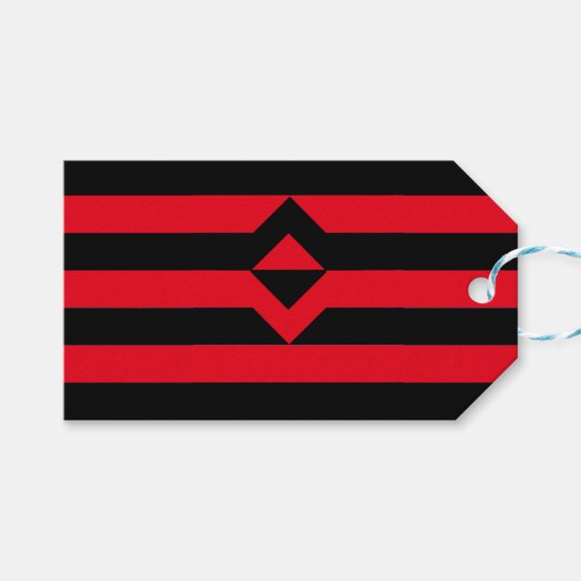 Fist Pride Flag Gift Tags (Front (Horizontal))