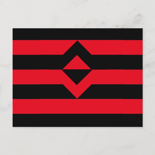 Fist Pride Flag Postcard (Front)