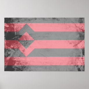 FIST PRIDE FLAG POSTER