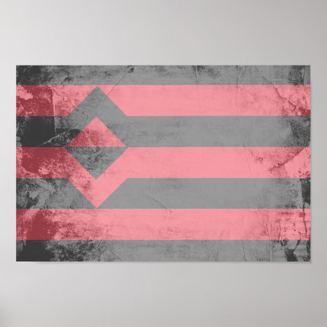 FIST PRIDE FLAG POSTER (Front)