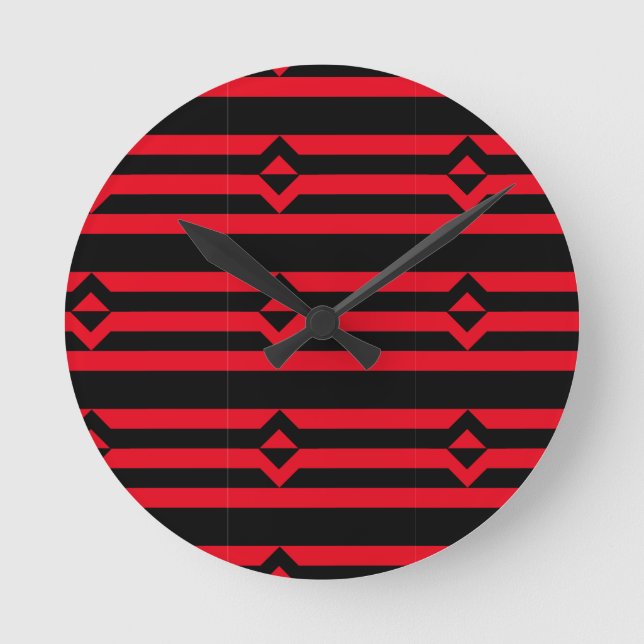 FIST PRIDE FLAG ROUND CLOCK (Front)