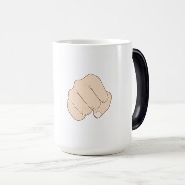 Fist Pump Magic Mug (Front Right)