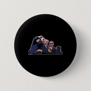 Fist Up Survival Merch Premium Scoop 6 Cm Round Badge