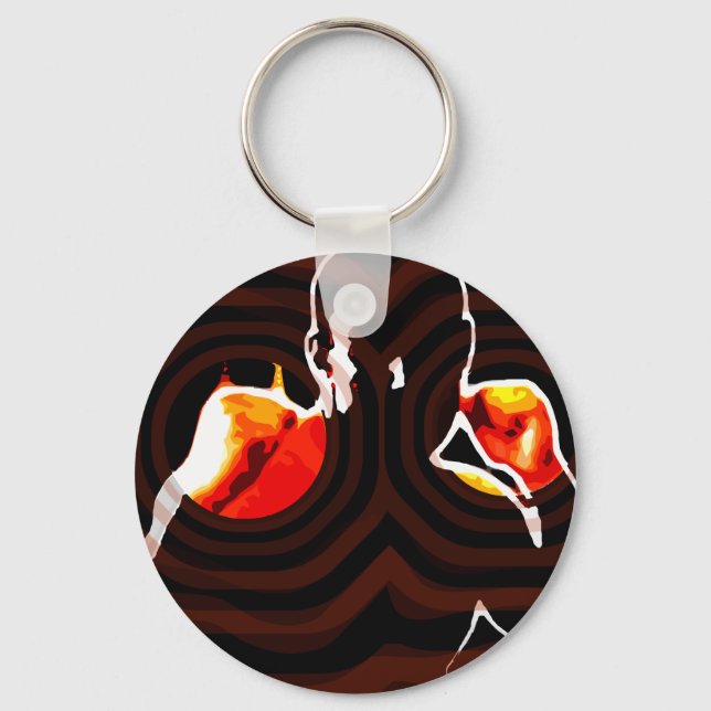 fists of fire fighter key ring (Front)