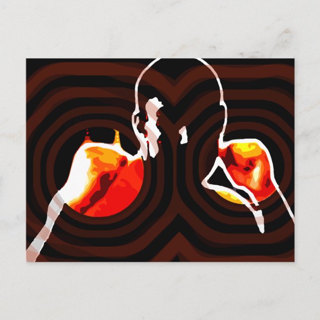 fists of fire. postcard (Front)