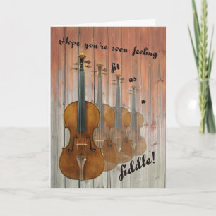 Fit as a Fiddle Card