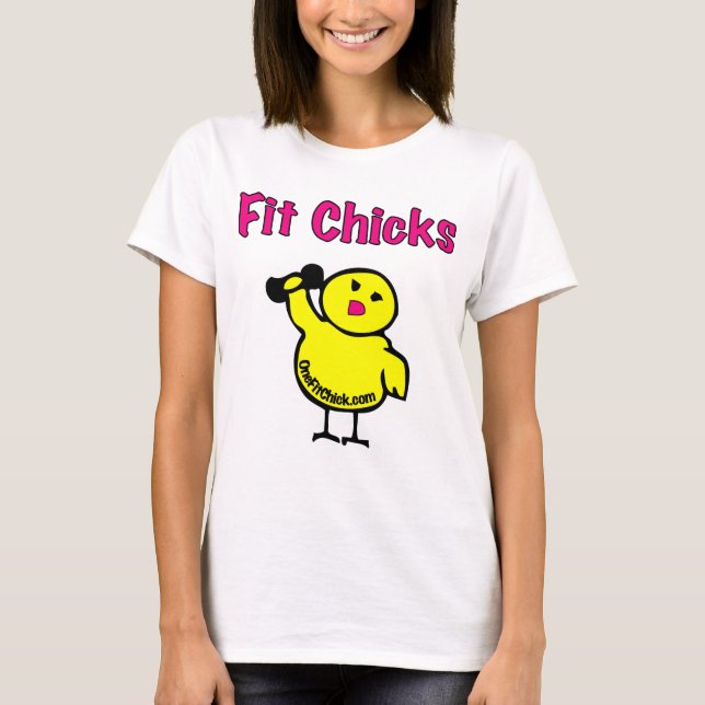 Fit Chicks Woman's T-shirt (Front)