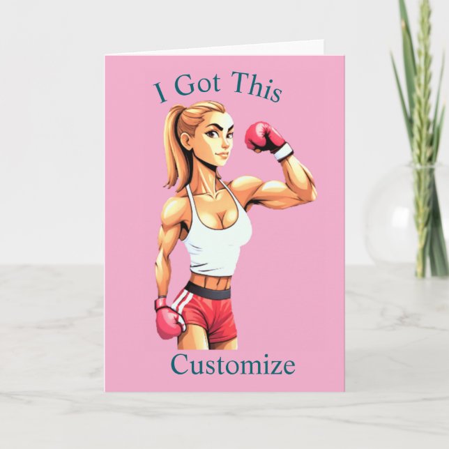 Fit Female Boxer Thunder_Cove Card (Front)