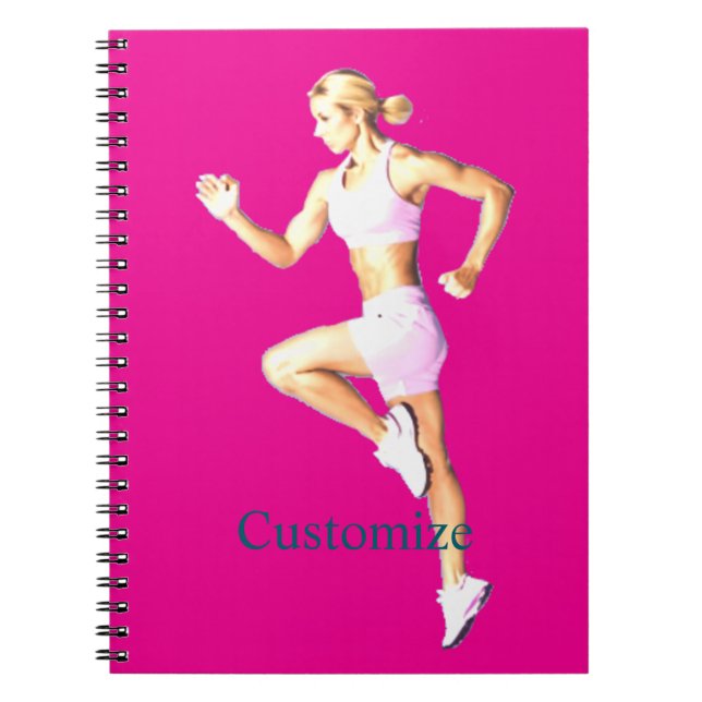 Fit Female Boxer Thunder_Cove Notebook (Front)