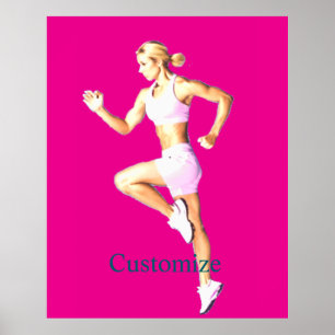 Fit Female Boxer Thunder_Cove Poster