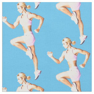 Fit Female Runner Thunder_Cove Fabric