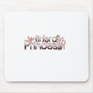 Fit for a Princess Girl Glass Slipper Mouse Mat