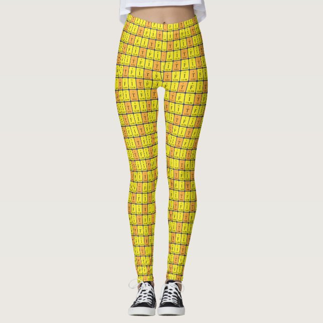 Fit periodic table word leggings 2 (Front)