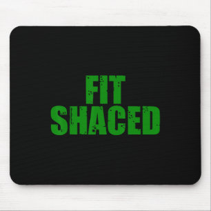 Fit Shaced Irish St Patricks Day Shamrock 2024 Mouse Mat
