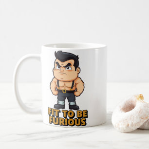 Fit to be Furious Coffee Mug