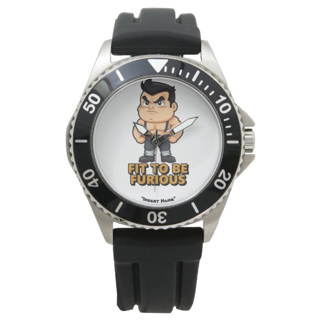 Fit to be Furious Watch (Front)