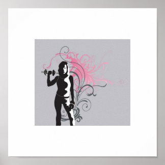 Fit Woman Poster