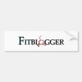Fitblogger Logo Bumper Sticker