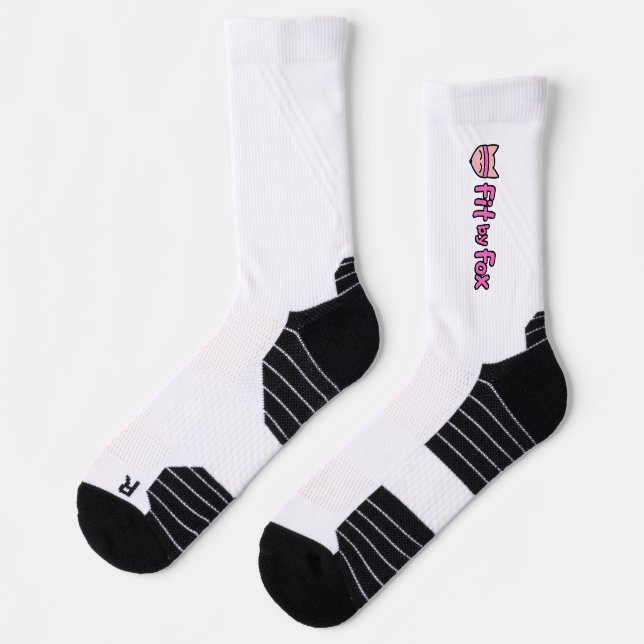 FitbyFox Fundamentals- High-Performance Crew Sock (Left)