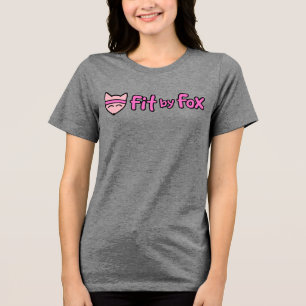 FitbyFox Fundamentals- Women's Tri-Blend Shirt