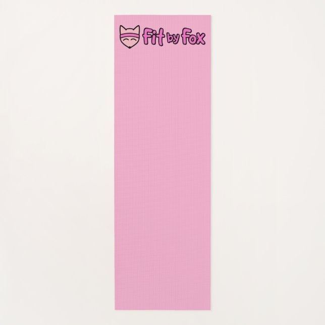 FitbyFox Fundamentals- Yoga Mat (Front)