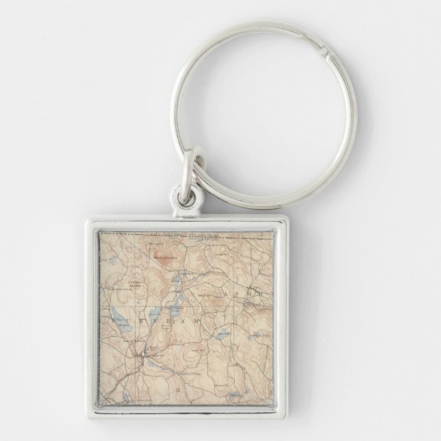 Fitchburg, Massachusetts Key Ring (Front)