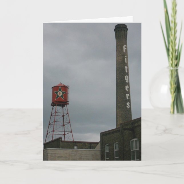 "Fitgers" Get Well Card (Front)