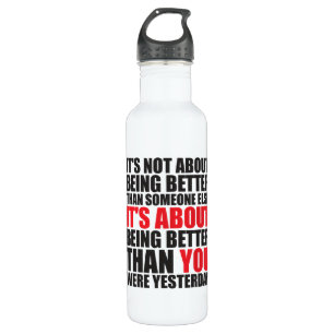 Fitness and Bodybuilding Motivation 710 Ml Water Bottle