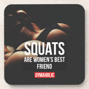 Fitness and Bodybuilding Motivation Coaster