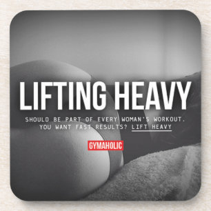 Fitness and Bodybuilding Motivation Coaster