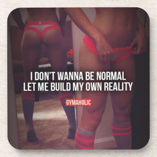 Fitness and Bodybuilding Motivation Coaster